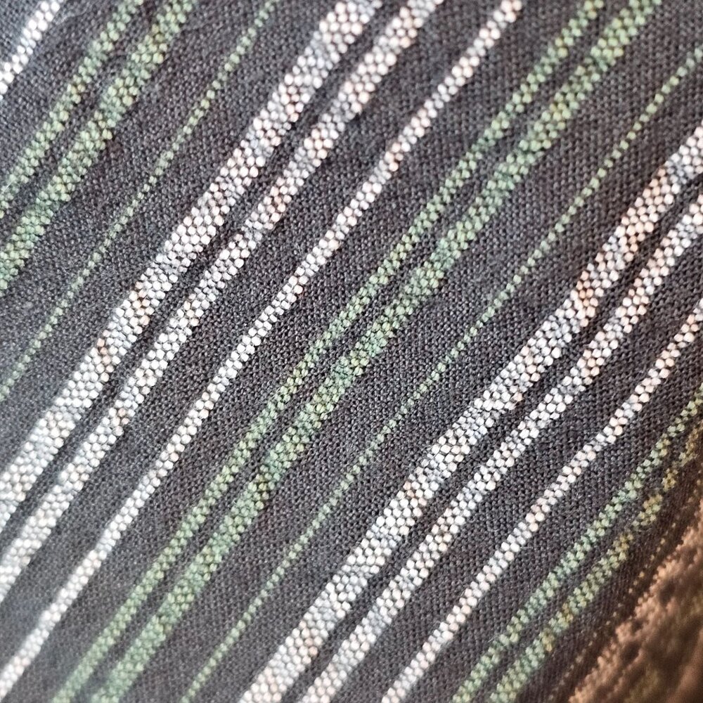 Free People Striped Short Crisscross Overall, Cotton, 2" Inseam, Sz M - Picture 8 of 10